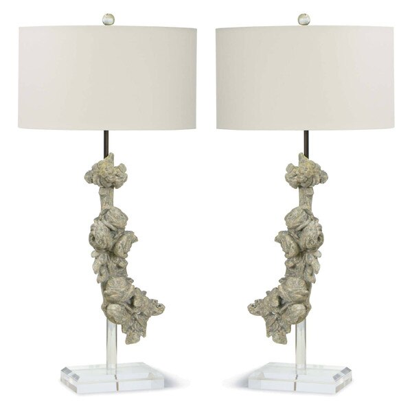 Meri Buffet Table Lamps Pair